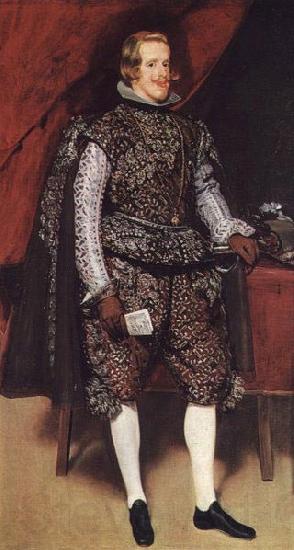 Diego Velazquez Philip IV. in Brown and Silver Spain oil painting art